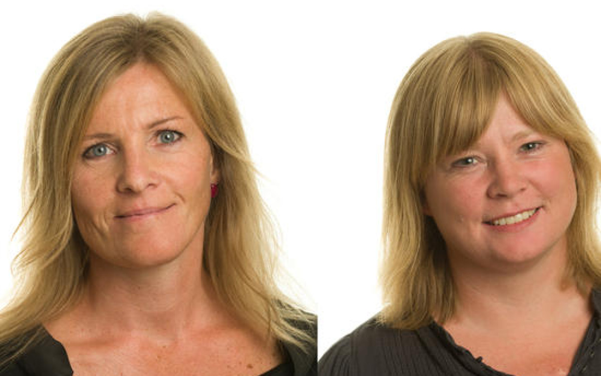 Cecilie H&oslash;j Anvik og Ragnhild Holmen Waldahl.