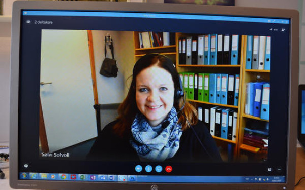 Forsker S&oslash;lvi Solvoll arrangerer webinar for reiselivsgr&uuml;ndere. Foto: Thoralf Fagertun