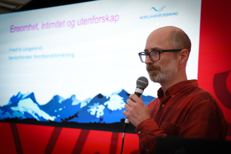 Fredrik Langeland under Arendalsuka. Foto: Jørgen Berg-Sollien
