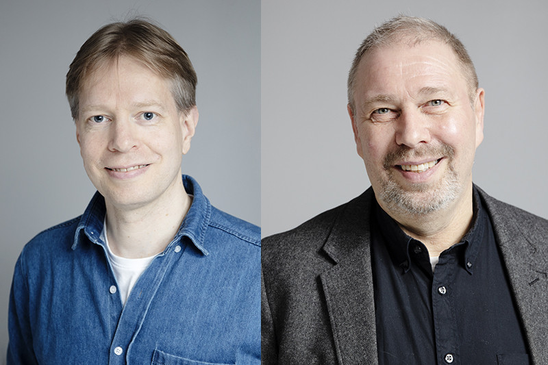 Jens Ørding Hansen og Bjarne Lindeløv. Foto: Marta Anna Løvberg