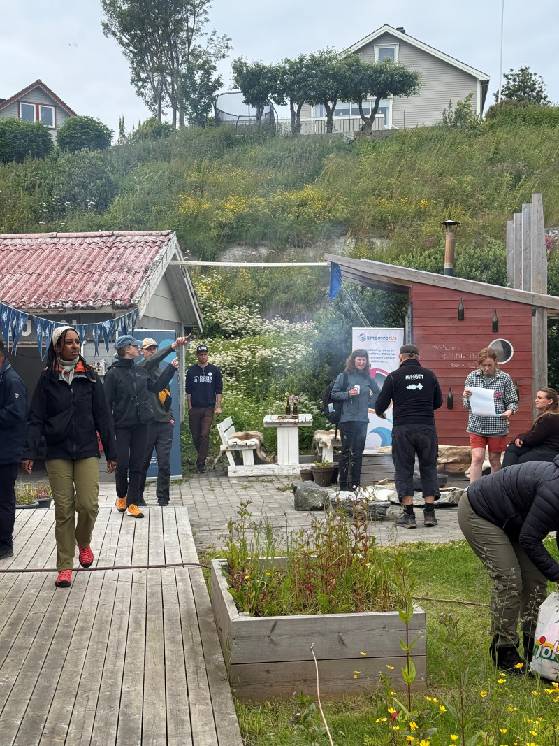 Empower Us på Trænafestivalen. Foto: EmpowerUs
